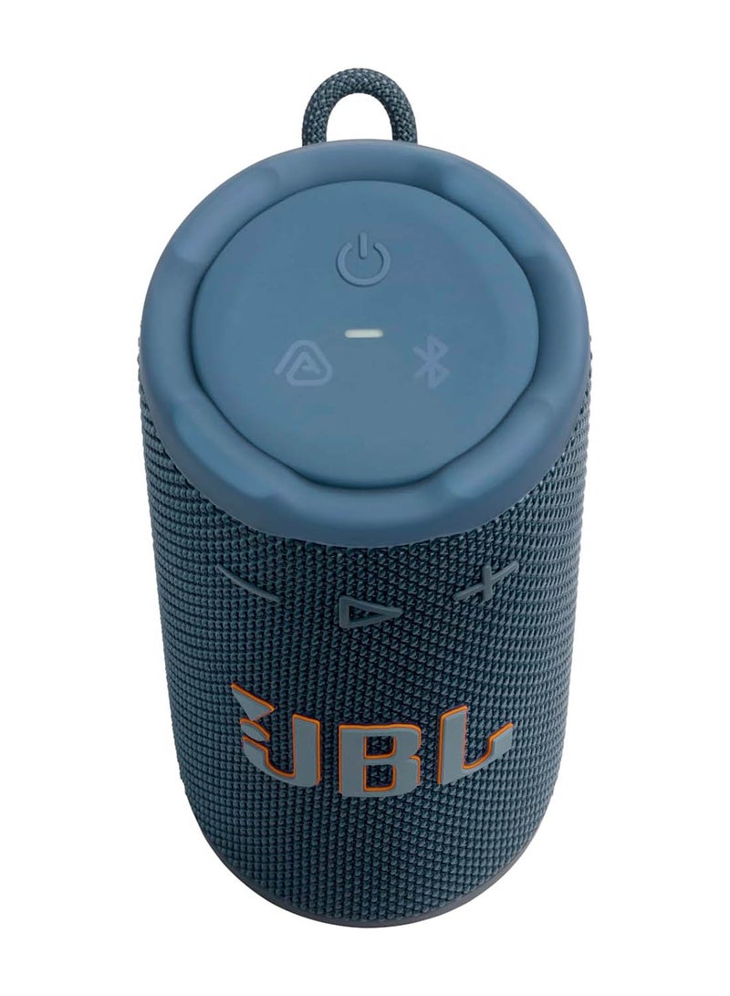 JBL Grip Compact Bluetooth Speaker, JBL Pro Sound with AI Sound Boost, IP68 Waterproof and Dustproof, Ambient Light, Up to 14 Hours Playback, Auracast Multi-Speaker, JBL Portable App, Blue blue - Image 3