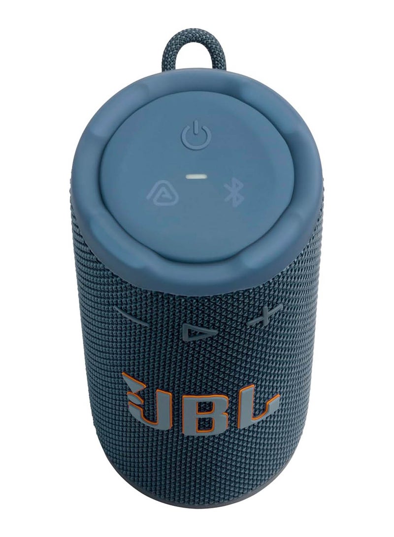 JBL Grip Compact Bluetooth Speaker, JBL Pro Sound with AI Sound Boost, IP68 Waterproof and Dustproof, Ambient Light, Up to 14 Hours Playback, Auracast Multi-Speaker, JBL Portable App, Blue blue - Image 5