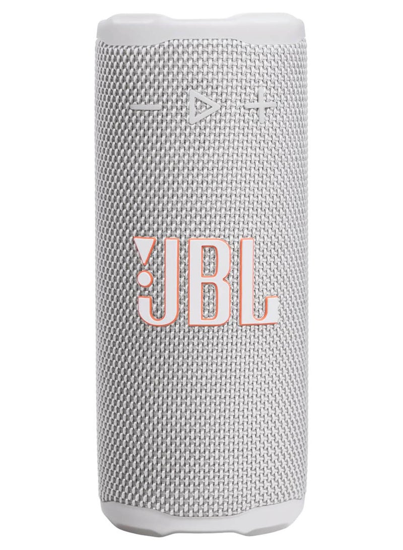 JBL Grip Compact Bluetooth Speaker, JBL Pro Sound with AI Sound Boost, IP68 Waterproof and Dustproof, Ambient Light, Up to 14 Hours Playback, Auracast Multi-Speaker, JBL Portable App, White white - Image 1