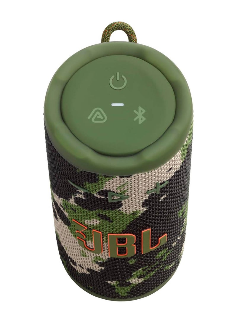 JBL Grip Compact Bluetooth Speaker, JBL Pro Sound with AI Sound Boost, IP68 Waterproof and Dustproof, Ambient Light, Up to 14 Hours Playback, Auracast Multi-Speaker, JBL Portable App, Squad Multicolor - Image 3