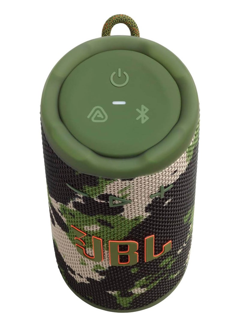 JBL Grip Compact Bluetooth Speaker, JBL Pro Sound with AI Sound Boost, IP68 Waterproof and Dustproof, Ambient Light, Up to 14 Hours Playback, Auracast Multi-Speaker, JBL Portable App, Squad Multicolor - Image 5