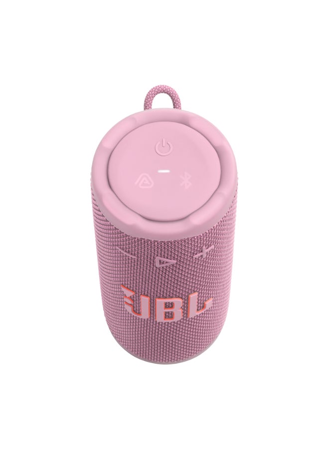 JBL Grip Compact Bluetooth Speaker, JBL Pro Sound with AI Sound Boost, IP68 Waterproof and Dustproof, Ambient Light, Up to 14 Hours Playback, Auracast Multi-Speaker, JBL Portable App, Pink pink - Image 1