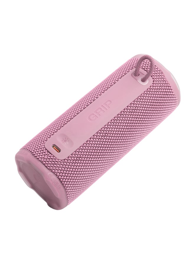 JBL Grip Compact Bluetooth Speaker, JBL Pro Sound with AI Sound Boost, IP68 Waterproof and Dustproof, Ambient Light, Up to 14 Hours Playback, Auracast Multi-Speaker, JBL Portable App, Pink pink - Image 4