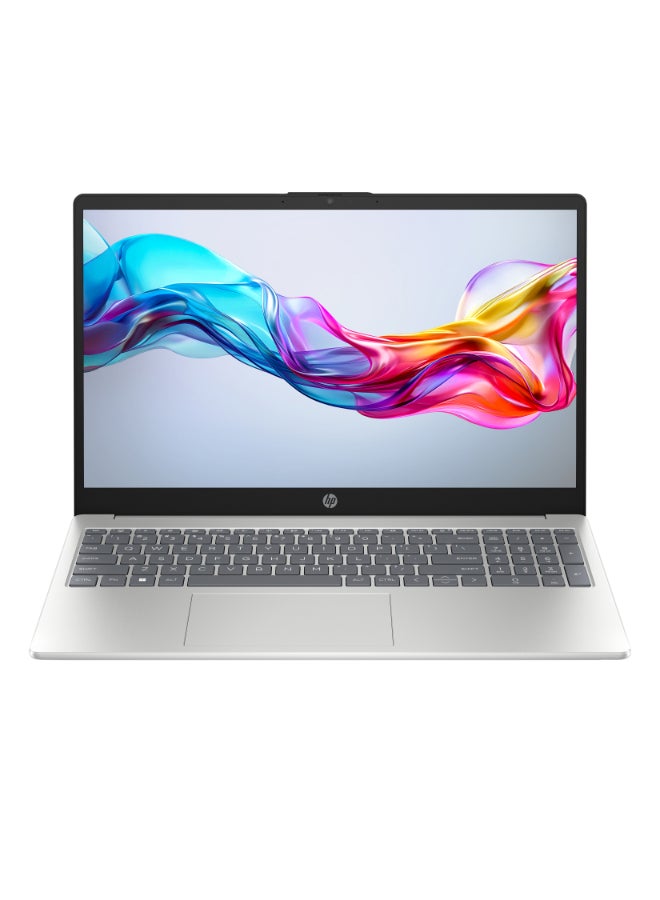 HP 15-fd1020ne Laptop With 15.6-Inch Display, Core Ultra 5 Processor/16GB RAM/512GB SSD/Intel Arc Graphics/Windows 11 Home Natural Silver - Image 1