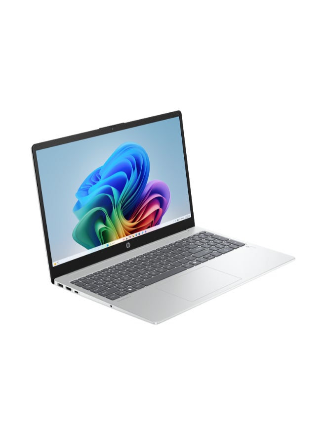 HP OmniBook 3 Laptop Next Gen AI 15-fn0004ne Laptop With 15.6-Inch Display, AMD Ryzen™ AI 5 Processor/16GB RAM/512GB SSD/AMD Radeon Graphics/Windows 11 Home Glacier Silver - Image 3