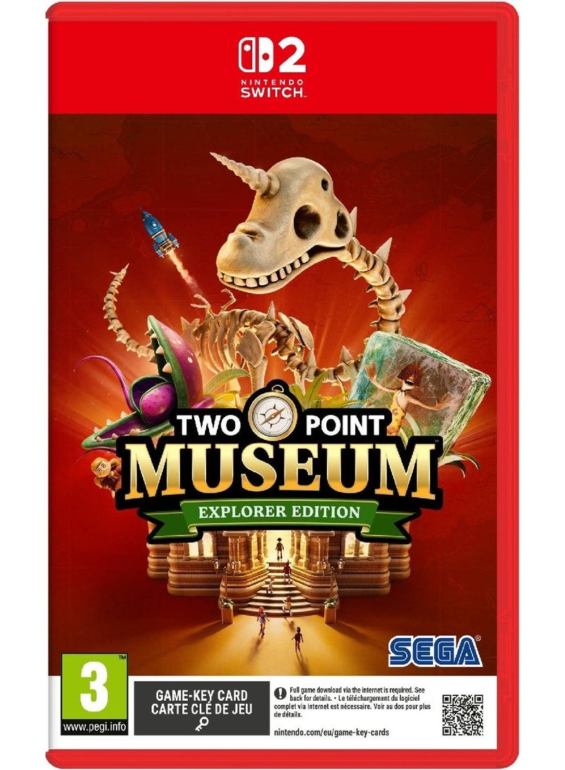 Sega Two Point Museum: Explorer Edition [GAME KEY CARD] - Nintendo Switch 2 - Image 1