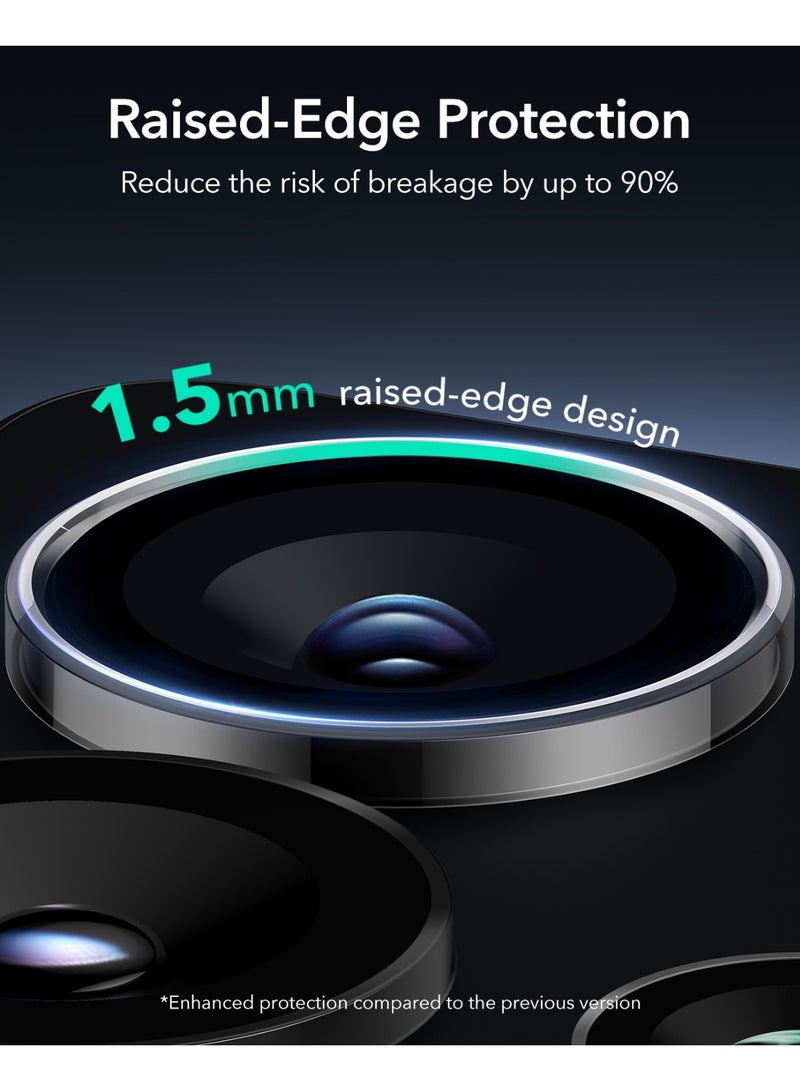 اي اس ار ESR for Samsung Galaxy S25 Ultra Camera Lens Protector, Individual Lens Protectors, Ultra-Thin Tempered Glass with Aluminum Edging, Case Friendly clear - Image 3