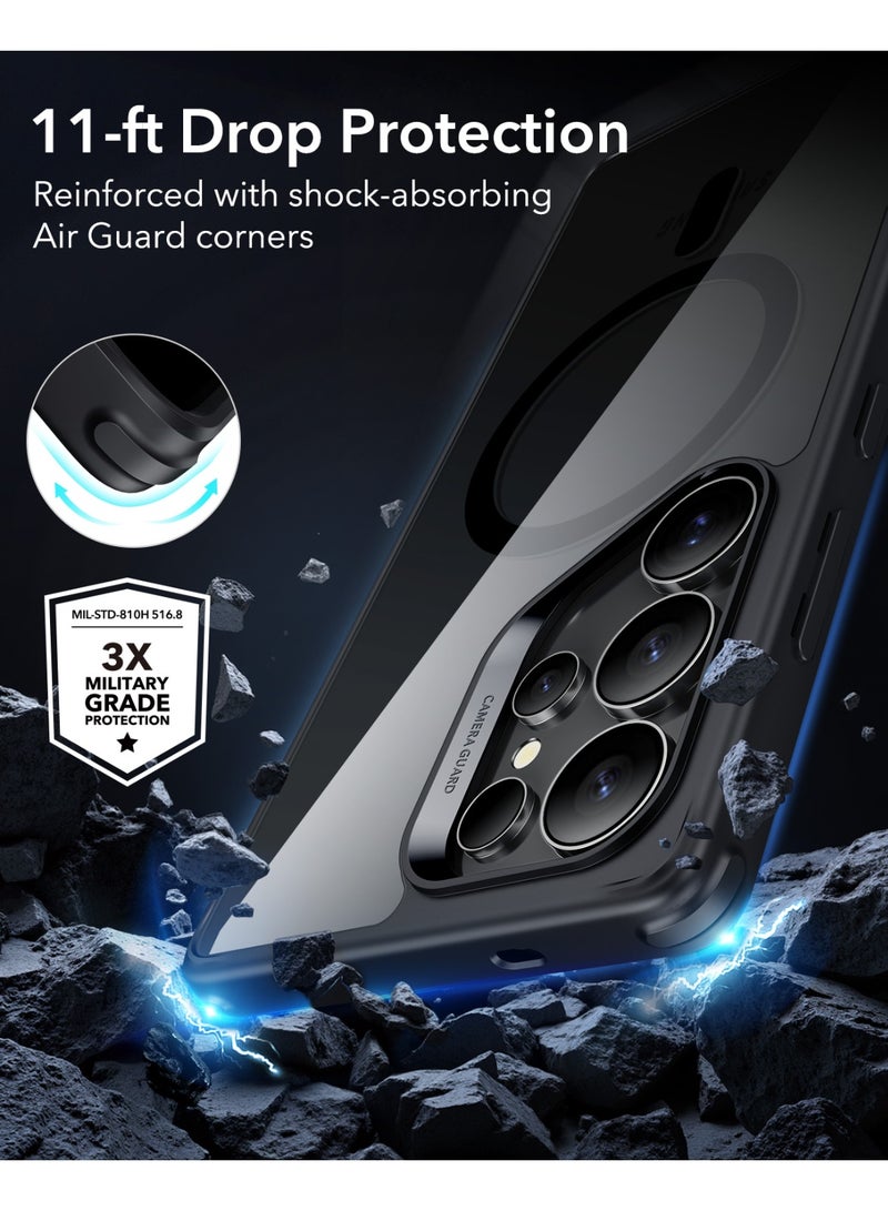 اي اس ار For Samsung Galaxy S25 Ultra Phone Case, Compatible with MagSafe, Magnetic Case For S25 Ultra, Military-Grade Protection, Yellowing Resistant, Classic Series - Black - Image 5