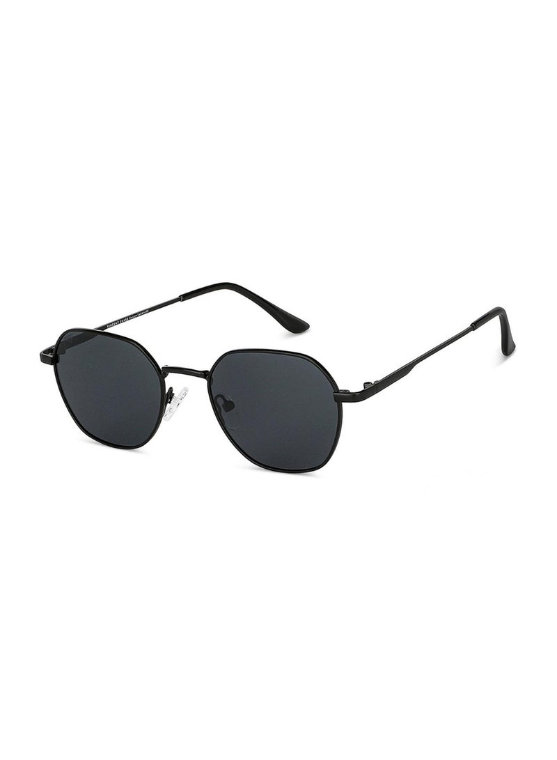 VINCENT CHASE Unisex Polarized Hexagon Sunglasses - VC S13121 - Lens Size: 49 Mm - Image 2