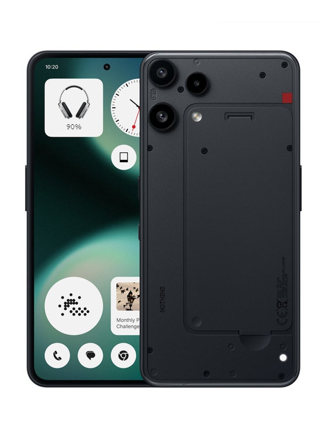 Nothing Phone (3a) Lite 5G Dual SIM Black 8GB RAM 256GB - Middle East Version - Image 1
