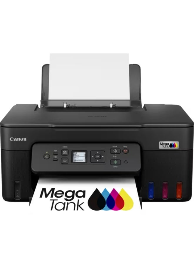 Canon PIXMA G3480 3-in-1 Refillable MegaTank Inkjet Printer Black - Image 1