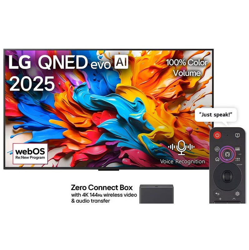 LG 75 inch QNED AI 4K Smart TV AI Magic remote webOS25 2025 75QNED9MA6A + LG Soundbar S20A Combo LG 75QNED9MA6A + LG S20A black - Image 2