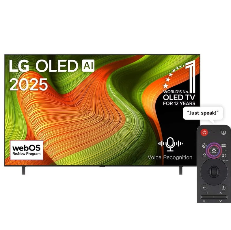 LG 83 inch OLED AI Gen2 4K 120Hz Smart TV AI Magic remote webOS25 2025 OLED83B56LA + LG Soundbar S70TY Combo LG OLED83B56LA + LG S70TY black - Image 2