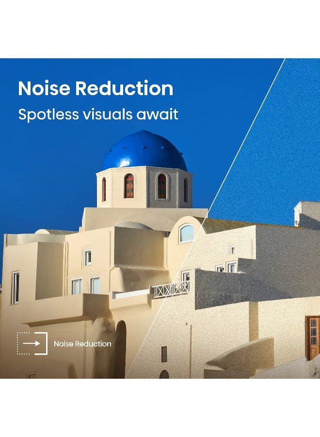 هايسنس تلفاز هايسنس الذكي 32 بوصة FHD 4K E4Q - معزز الألوان الطبيعية، تباين عالي، مشاركة إلى التلفاز، واي فاي مزدوج النطاق، وضع الألعاب، وضع العناية بالعين، يوتيوب، نتفليكس، شاهد 32E4Q (نسخة الإمارات 2025) - Image 5