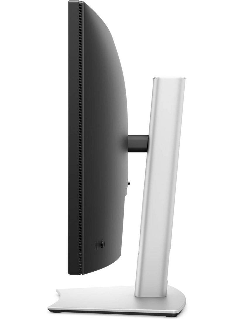 DELL P3425WE Pro 34 Plus USB-C Hub Monitor, 34.1" Curved 1500R IPS, UWQHD 3440×1440, 100Hz, 5ms GTG, 350 nits, 99% sRGB, USB-C 90W Power Delivery, RJ45 Ethernet, HDMI, DP 1.4, USB Hub, KVM Switch, Height/Tilt/Swivel Stand, ComfortView Plus Silver - Image 5