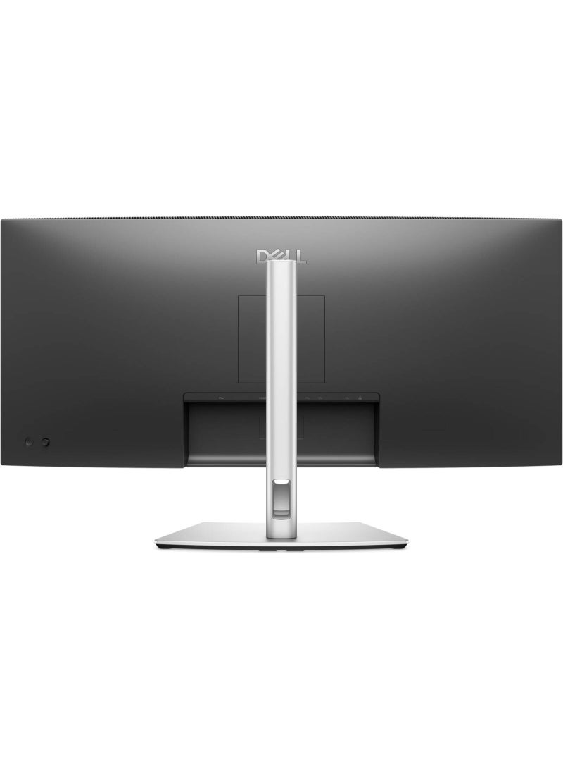 DELL P3425WE Pro 34 Plus USB-C Hub Monitor, 34.1" Curved 1500R IPS, UWQHD 3440×1440, 100Hz, 5ms GTG, 350 nits, 99% sRGB, USB-C 90W Power Delivery, RJ45 Ethernet, HDMI, DP 1.4, USB Hub, KVM Switch, Height/Tilt/Swivel Stand, ComfortView Plus Silver - Image 3
