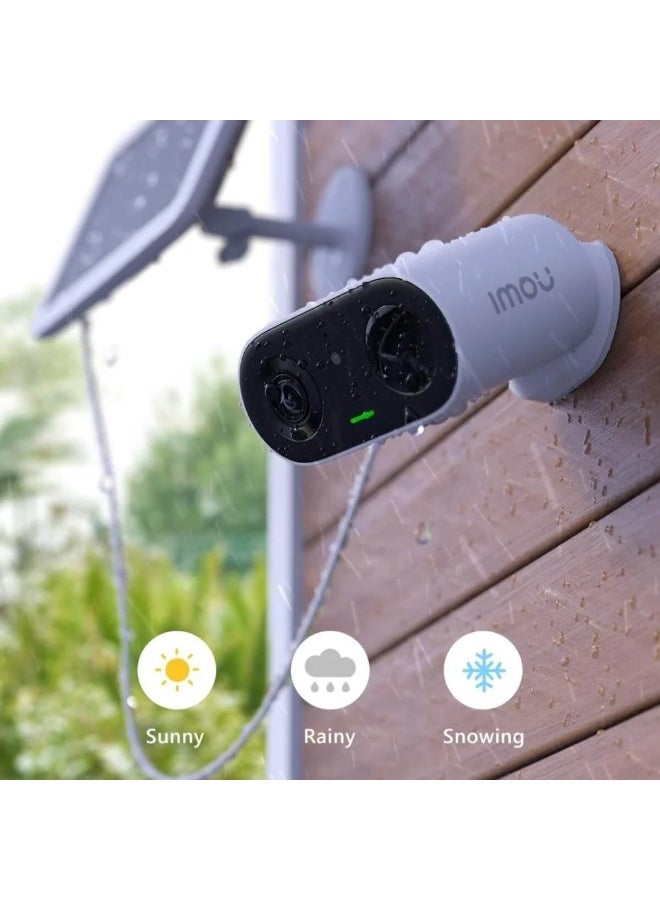 ايمو كاميرا مراقبة داخلية وخارجية، كاميرا واي فاي مع رؤية ليلية ملونة، إيمو فيرسا - Image 4