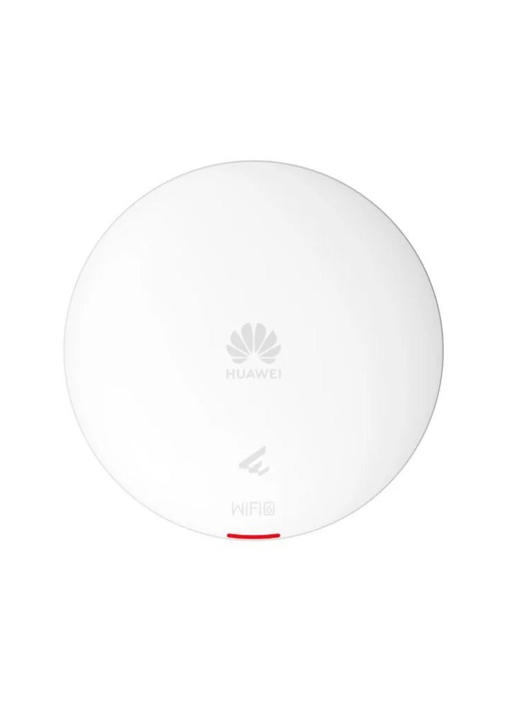 HUAWEI Spatial Multiplexing with BSS Coloring 1024-QAM Support Enhanced User Capacity and Bandwidth MU-MIMO Technology Specifications Colour Name	White Band Technology	Dual Band Model Number	AP661 Wireless Standard Value	N Wireless Technology	WiFi 6 Wireless Standard	5G WHITE - Image 1