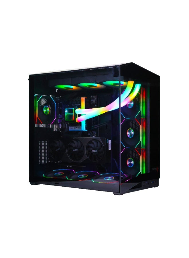 Spear Pc Gaming PC With Intel Core i5-14400F Processor/32GB RAM DDR5/1TB SSD/8GB Nvidia GeForce RTX 5060 Graphics/Windows 11 Pro/ Black - Image 1