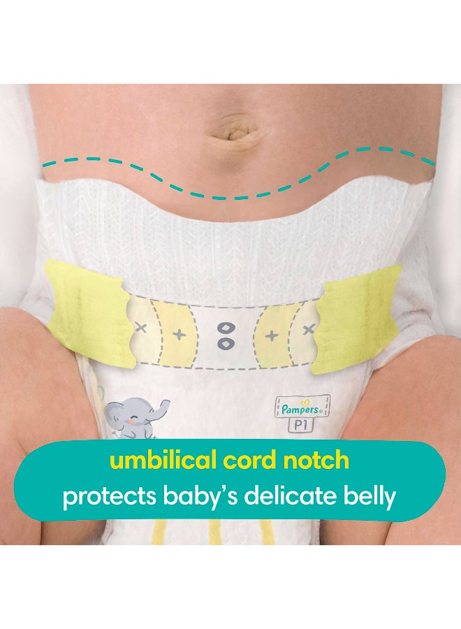 بامبرز حفاضات بامبرز للأطفال - سوادلرز - الحجم P1، 27 قطعة، حفاضات مسبقة للولادة فائقة الامتصاص القابلة للتخلص منها - Image 4