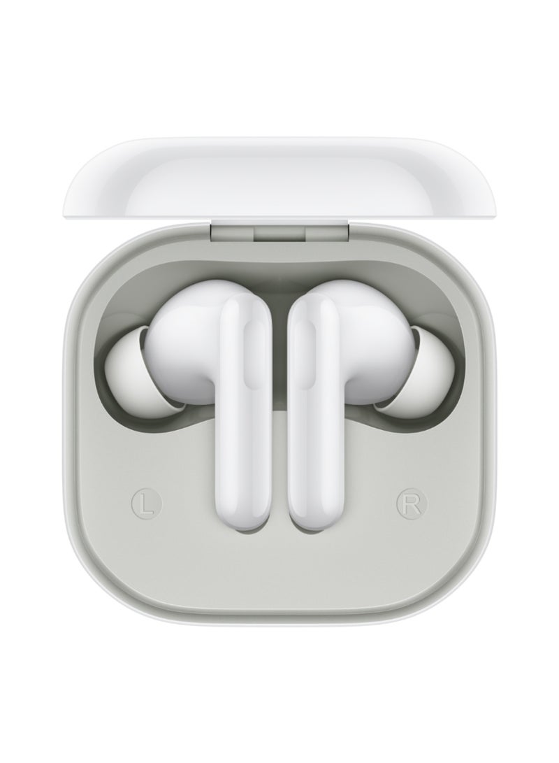 Honor Earbuds X9 True Wireless Earbuds - Deep 49dB ANC, 42H Playtime, Bluetooth 5.3, IP54, Fast Charging, Comfort Fit White - Image 2