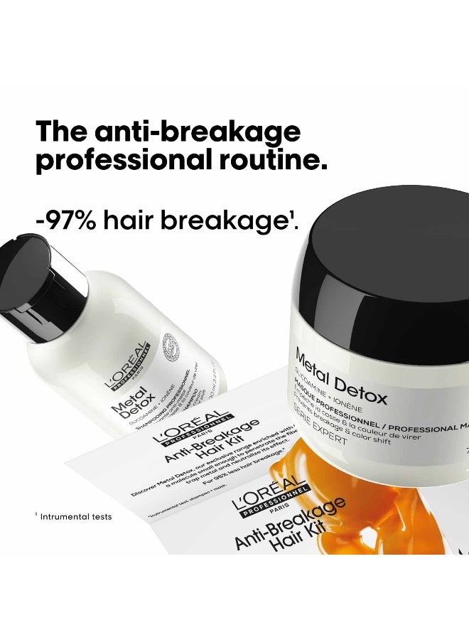 L'Oréal Professionnel Serie Expert Metal Detox Mini Duo Kit​ : Metal Detox Anti-metal cleansing cream 100ml + Metal Detox Protective mask 75ml 100+75ml - Image 2