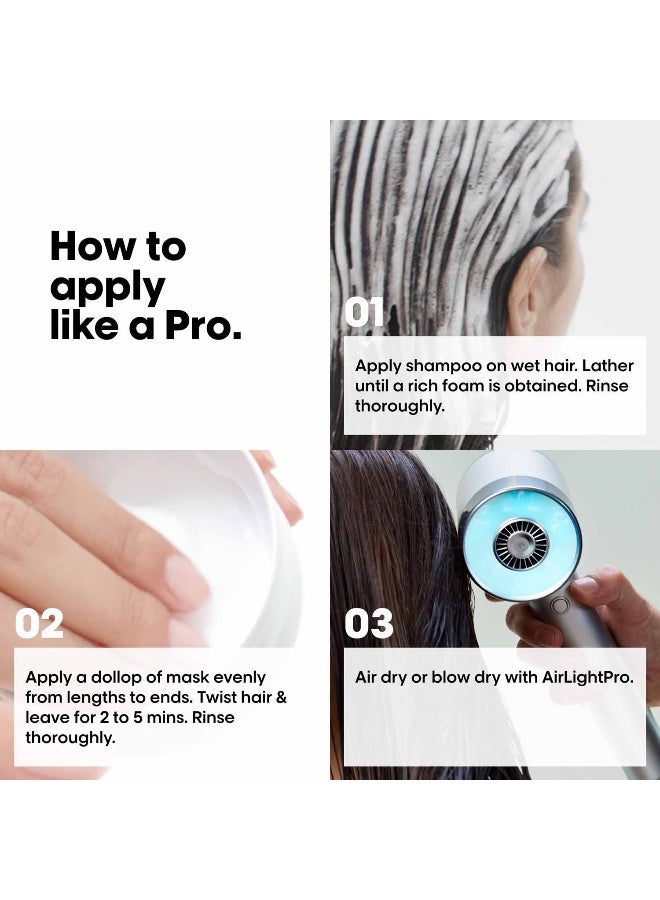 L'Oréal Professionnel Serie Expert Metal Detox Mini Duo Kit​ : Metal Detox Anti-metal cleansing cream 100ml + Metal Detox Protective mask 75ml 100+75ml - Image 5