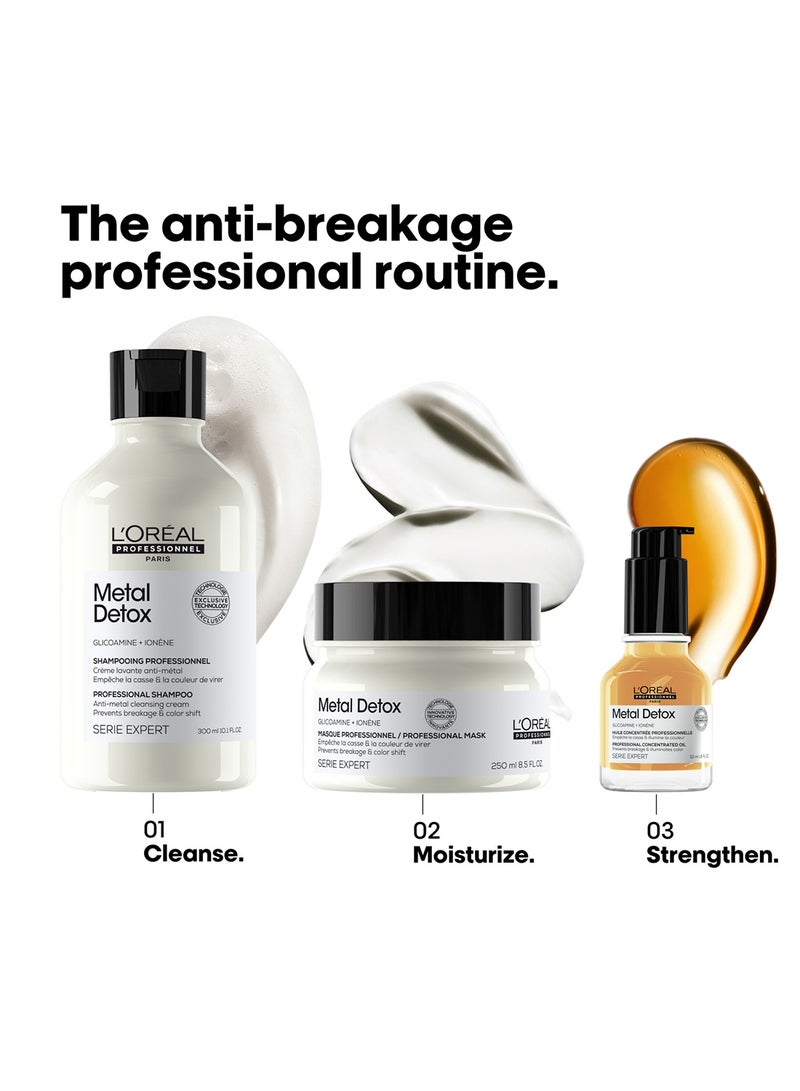 لوريال بروفيسيونال مجموعة ثلاثية نهاية العام لإزالة المعادن 2025 - شامبو + قناع + زيت - Image 2