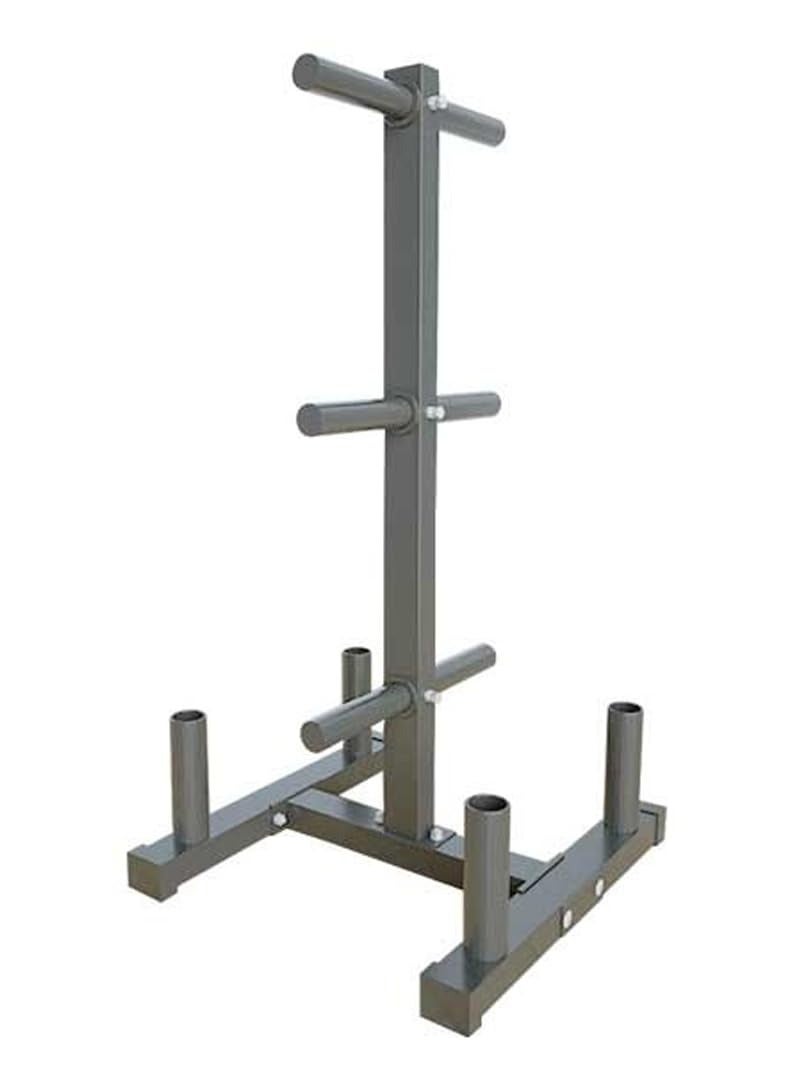 Powermax Fitness PUB-040 Series Plate Rack | Heavy Duty Standard Weight Rack, Home Gym Equipment | Organized and Durable Weight Storage Solutions | Max Capacity 350 kg |
