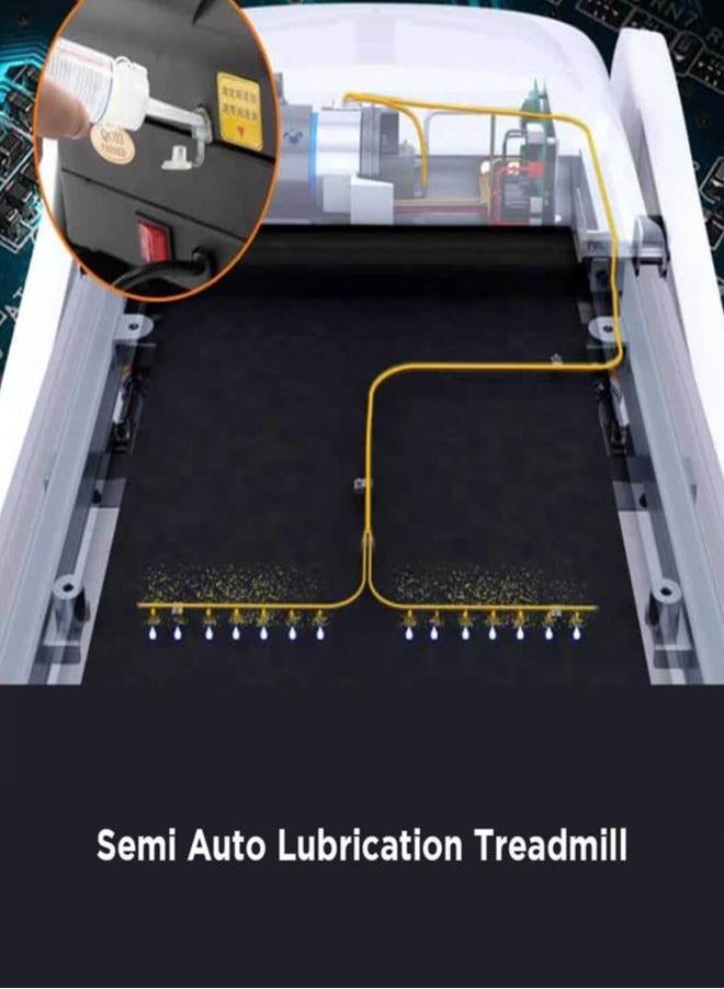 باورماكس فيتنيس زيت تشحيم جهاز المشي متعدد الأغراض Powermax Fitness PMS-500 100% سيليكون نقي، تشحيم بعرض الحزام الكامل، بدون رائحة وبدون دافعات، غطاء فوهة لتطبيق سهل لجميع أجهزة المشي - Image 5