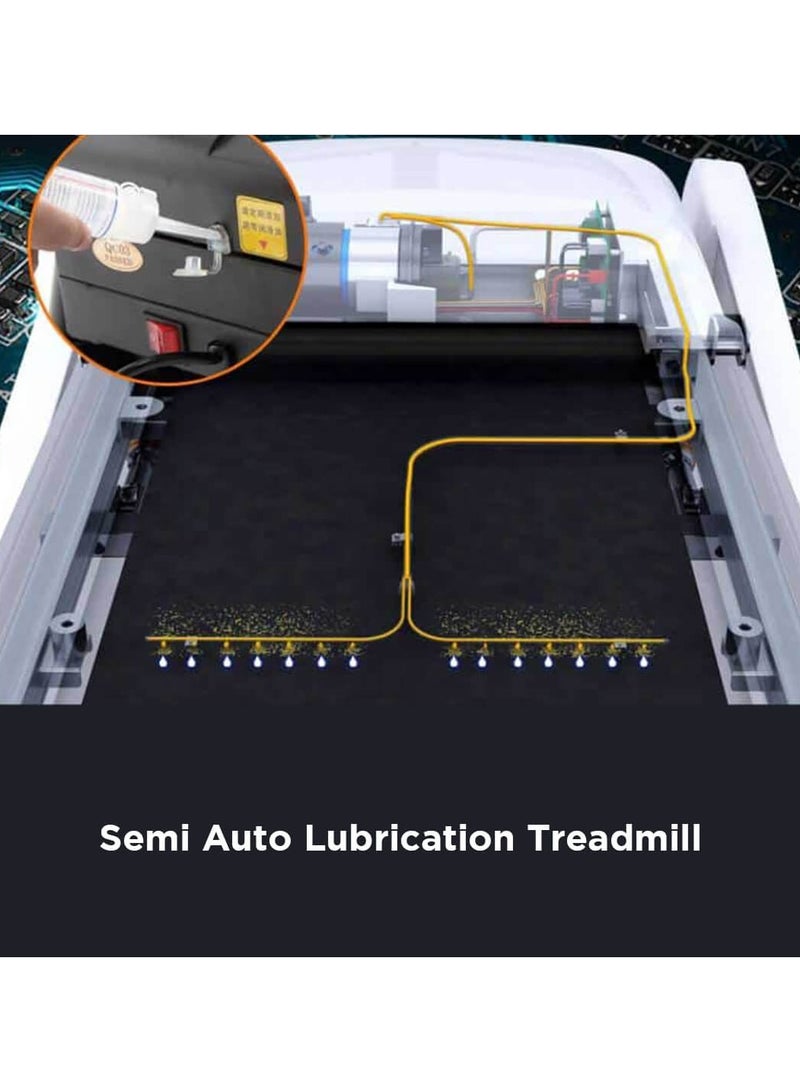 باورماكس فيتنيس زيت تشحيم تريدميل متعدد الأغراض من باورماكس فيتنس Pms-200 100% سيليكون نقي، تشحيم بعرض الحزام الكامل، بدون رائحة وبدون دافعات، غطاء فوهة لتطبيق سهل، أبيض (200 مل) - Image 5