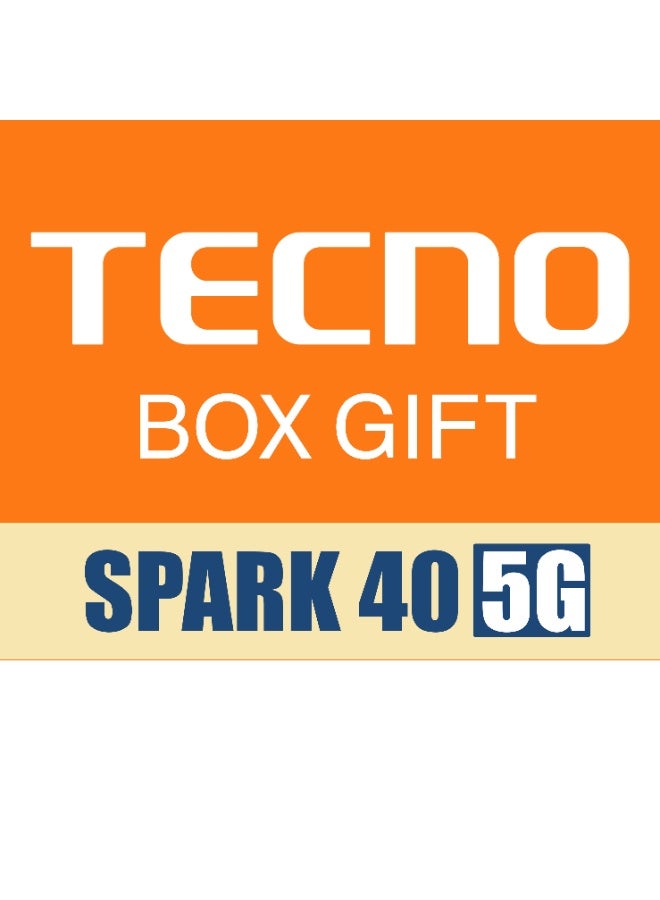 تكنو SPARK 40 5G 8+8GB 256GB، أزرق سماوي مع هدية صندوق TECNO، 3 سنوات تخزين سحابي 50GB وضمان شاشة لمدة 400 يوم - Image 2