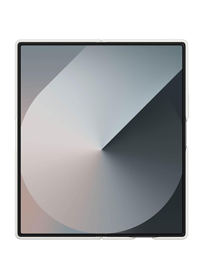 Samsung Renewed - Galaxy Z Fold 6 Silicone Phone Case, Protective Cover with Stand, Secure Grip, Slim, Soft, Comfortable Design, US Version, EF-MF956TWEGUS, White white - Image 2