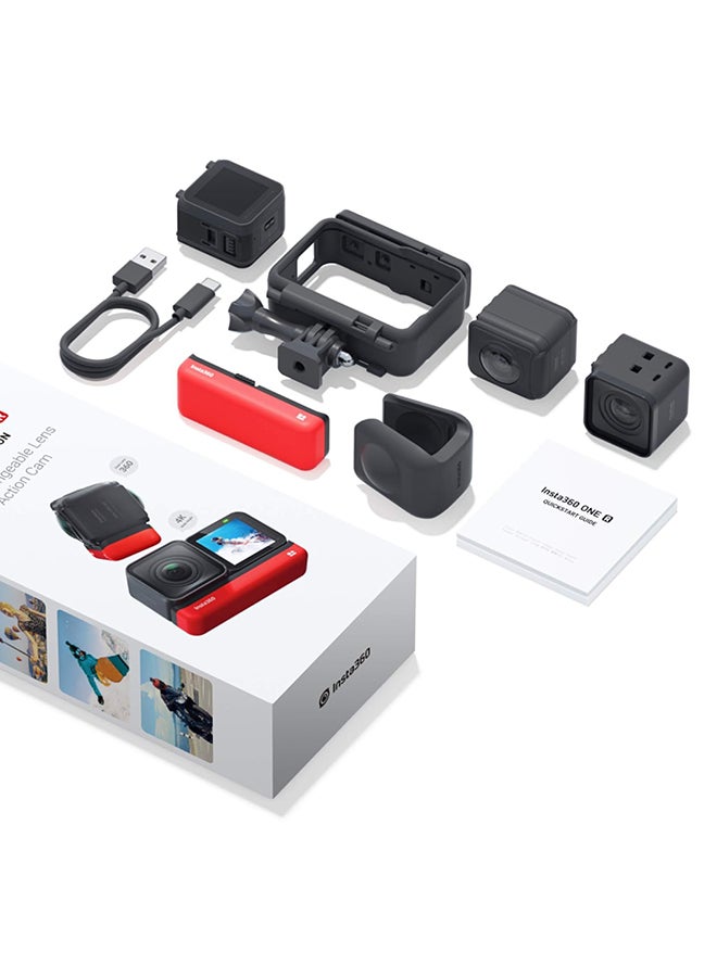 Insta360 Renewed - ONE R Twin Edition – 4K Action Camera & 5.7K 360 Camera with Interchangeable Lenses, Stabilization, IPX8 Waterproof, Touch Screen, AI Editing - Image 2