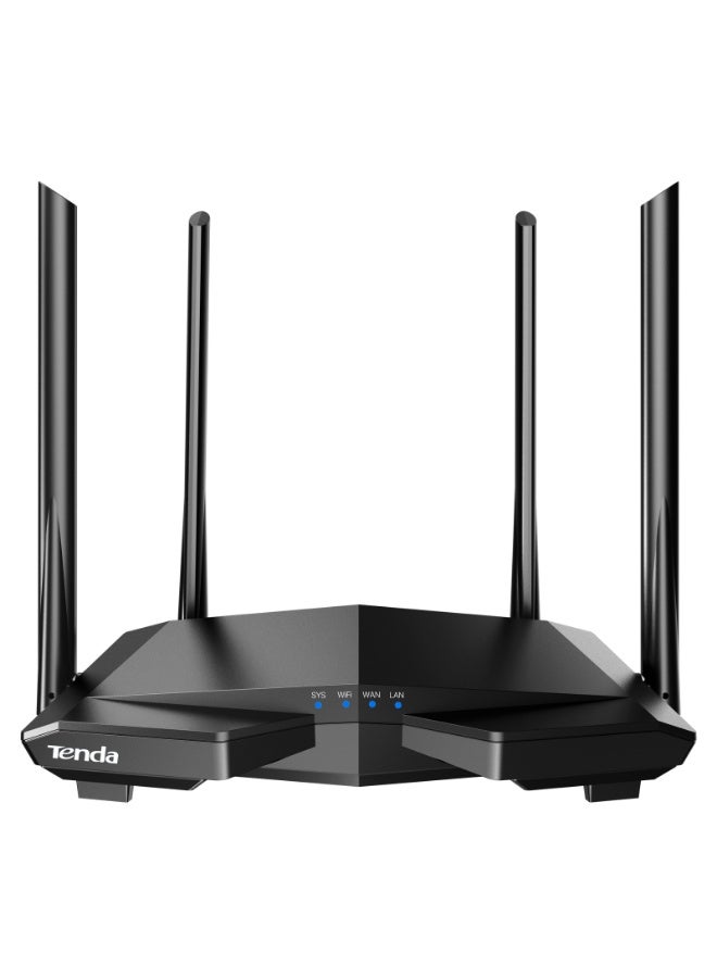 Tenda AC6 AC1200 Dual Band Wireless Cable Router,867Mbps/5GHz+ 300Mbps/2.4GHz, IPV6, Parental Control, Guest Network, 4 * 5dBi externe Antennen, WPS AC1200 Router - Image 1