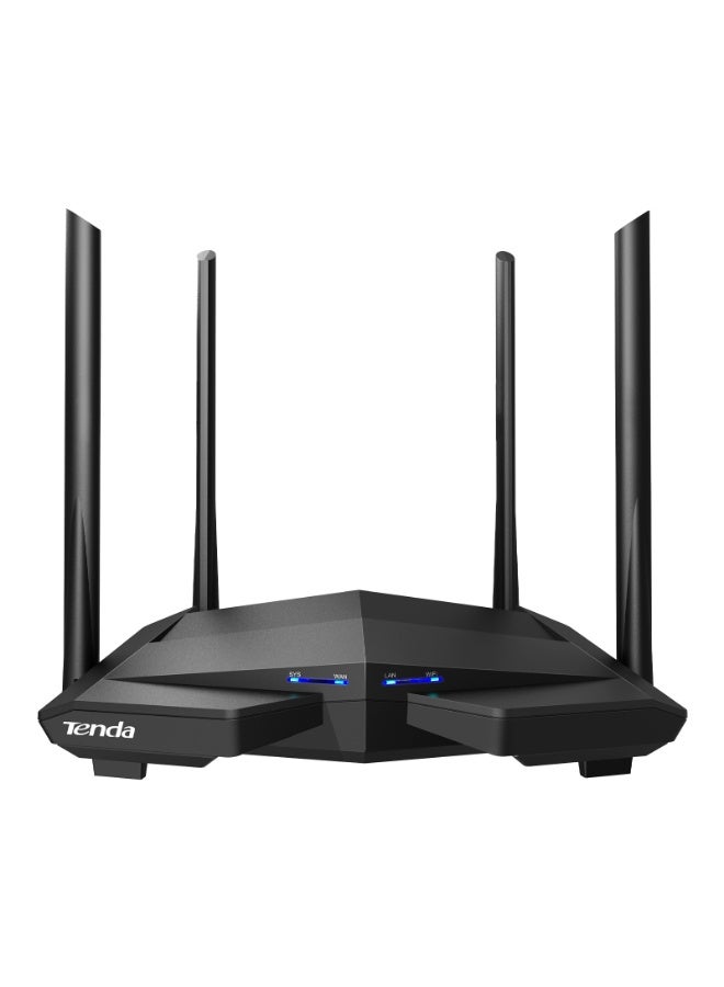 Tenda AC10 AC1200 Gigabit Wireless WiFi Router Dual Band 5GHz, 867Mbps, 2.4GHz, 300Mbps, 4x 5dBi Antenna, Broadcom 1GHz Chip, DDR3 Memory, Games, Beamforming+, Control App AC1200 Router - Image 1