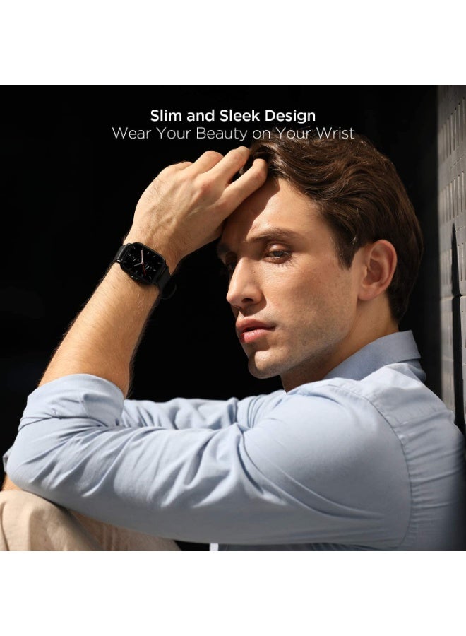 Amazfit GTS 2E smartwatch with 24h heart rate monitor, sleep, stress and spo2 monitor, activity tracker sports watch with 90 sports modes, 14 day battery life Obsidian Black - Image 5