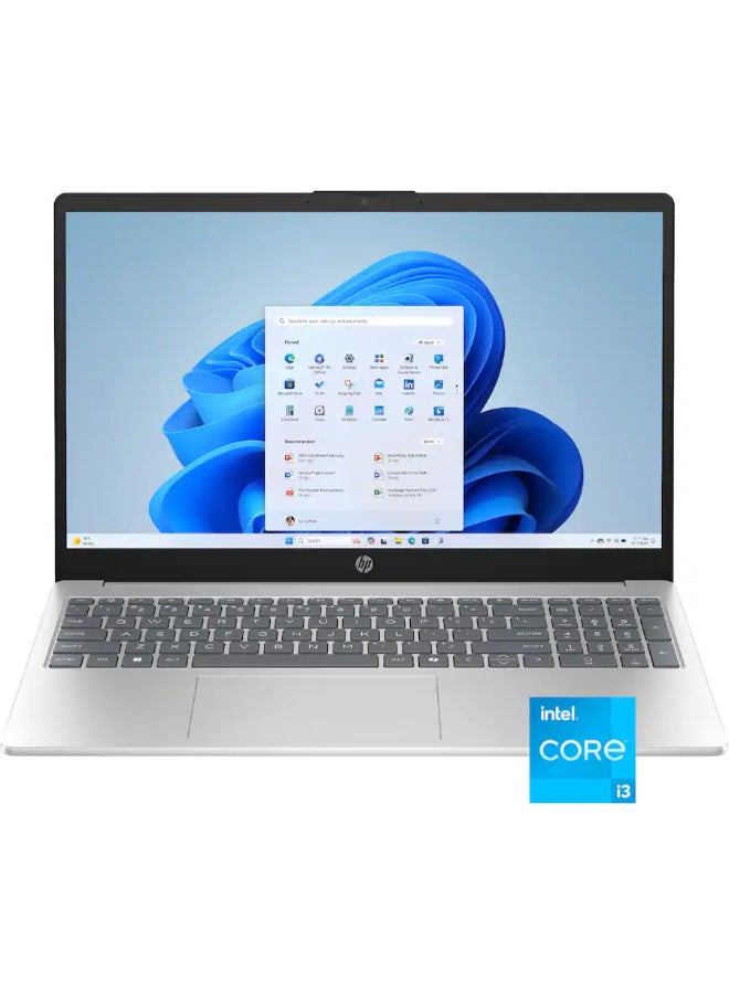 HP fd0113dx  Laptop With 15.6-inch HD LED Display, Intel Core i3 - N305 Processor/8GB RAM/128GB SSD/Intel UHD Graphics/Window 11 Home English SILVER - Image 1