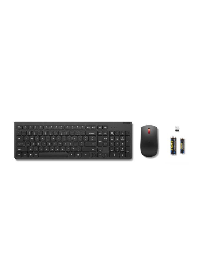 لينوفو Gen2 Essential Wireless Combo Keyboard & Mouse (4X31N50748) black - Image 1