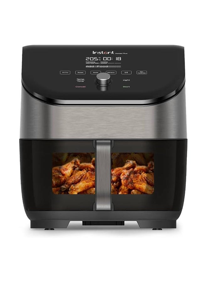 Instant Pot Vortex Plus 6QT ClearCook 5.7 L 1700 W INP-140-3105-01-GC black and silver - Image 1