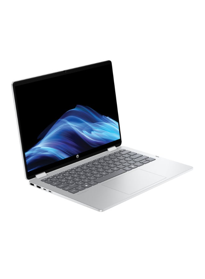 HP OmniBook 5 Flip 14-fp0019ne Laptop With 14-Inch 2K Display, Core 7 150U Processor/16GB RAM/1TB SSD/Intel Iris XE Graphics/Windows 11 With Backpack And Mouse Glacier Silver - Image 4