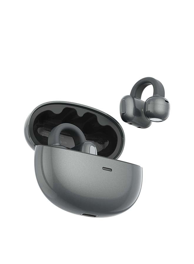 ZTE Nubia LiveClip Wireless Earbuds,Clip-On Headphones,Bluetooth 5.4,Open-Ear Comfort, Lightweight 4.5g Design,20H Battery,AI Smart Chip Black - Image 2