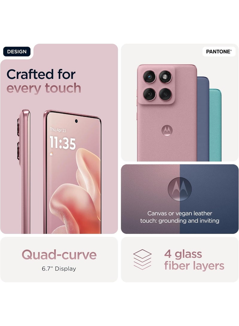 Motorola Edge 60 Fusion 5G 12GB RAM 256GB ROM Pantone Zephyr  - International Version - Image 4