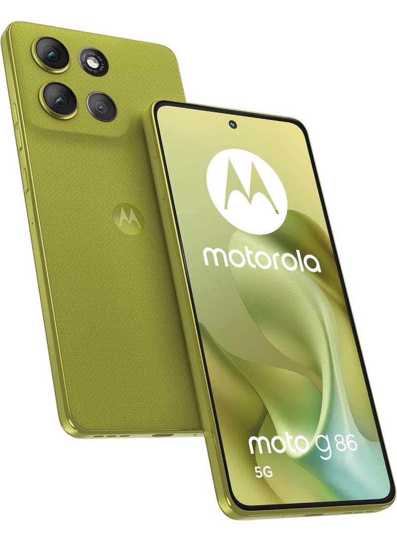 Motorola Moto g86 5G Pantone Golden Cypress 8GB RAM 256GB - International Version - Image 1
