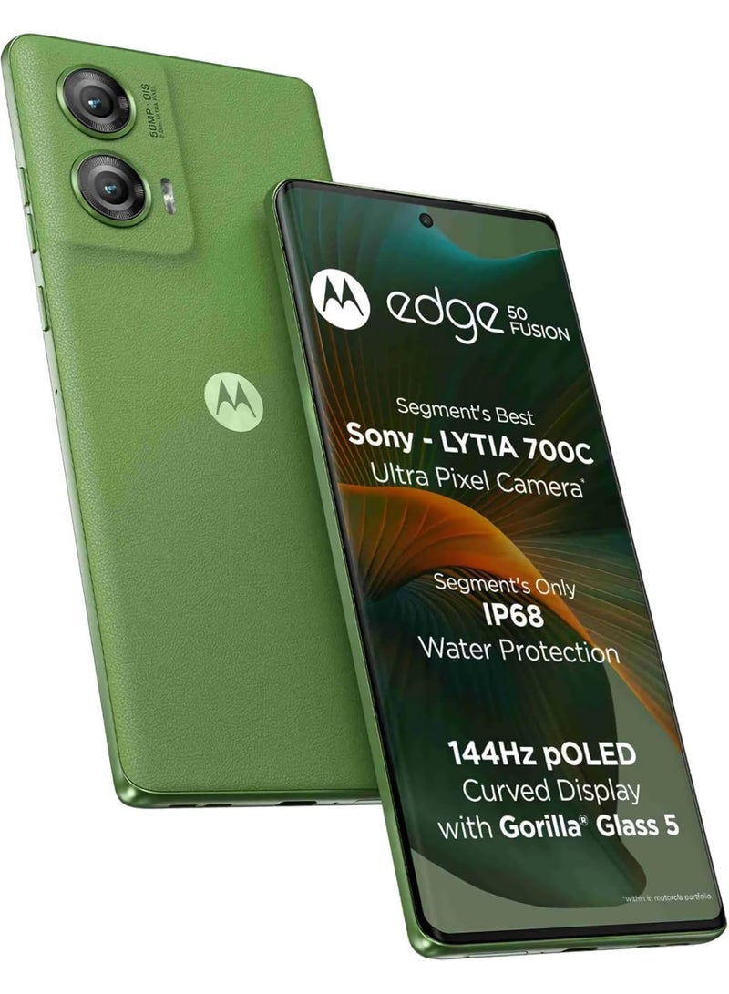Motorola Edge 50 fusion 5G 8GB RAM 256GB ROM Pantone Forest Green -International Version - Image 1
