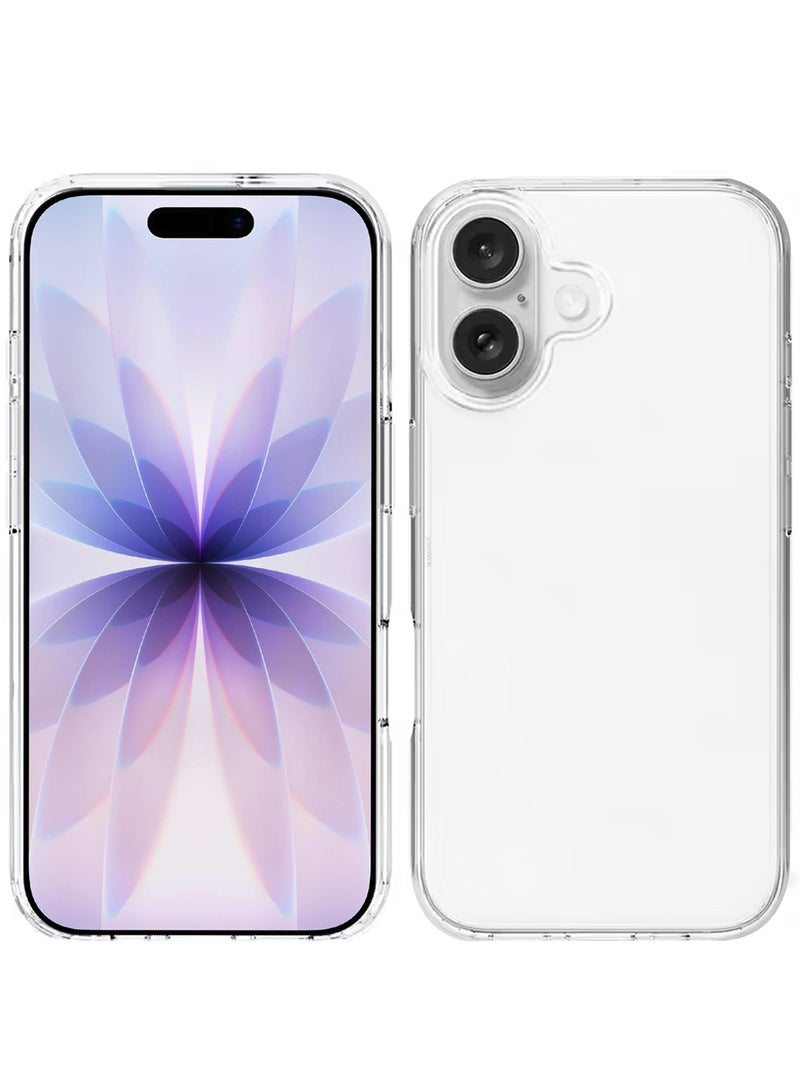 MARGOUN 3 Packs TPU Clear Case for iPhone 17  Bumper Cover - One Case two 3D Screen Protectors - Shockproof Protection Anti-Scratch Enhanced Grip Slim Design Wireless Charging Compatible - Clear-3 - Image 2