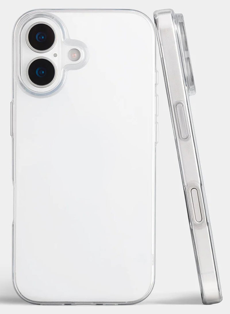 MARGOUN 2 Packs TPU Clear Case for iPhone 17  Bumper Cover - One Case One Privacy Screen Protector - Shockproof Protection Anti-Scratch Enhanced Grip Slim Design Wireless Charging Compatible - Clear-4 - Image 4