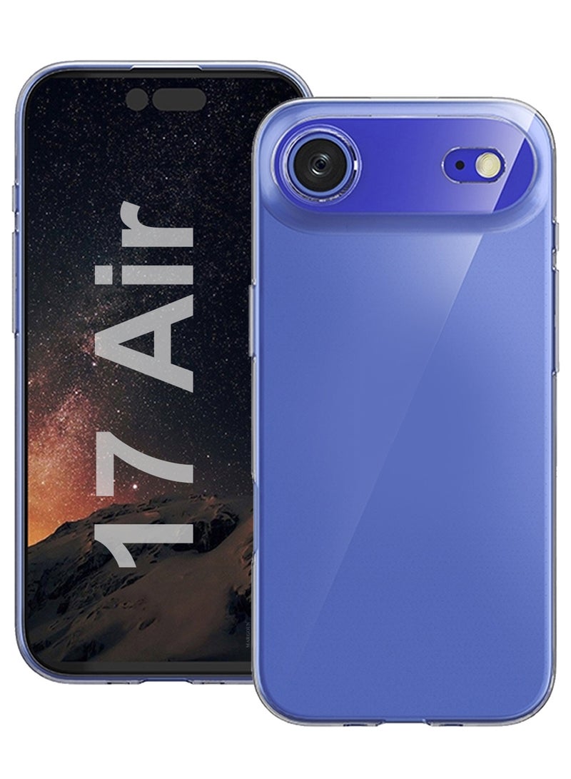 مارجون حالتين TPU شفافة لجهاز iPhone 17 غطاء واقي - حالة واحدة وواقي شاشة ثلاثي الأبعاد - حماية مضادة للصدمات مقاومة للخدوش تصميم نحيف قبضة محسنة متوافقة مع الشحن اللاسلكي - Image 2