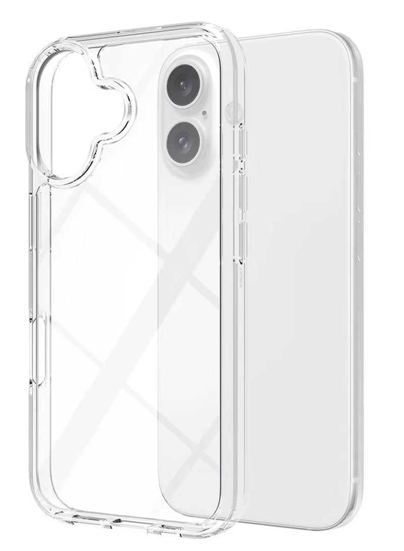 MARGOUN 2 Packs TPU Clear Case for iPhone 17 Slim Design, One Case One 3D Screen Protector, Shockproof Protection, Scratch-Resistant Cover with Enhanced Grip, Wireless Charging Compatible - Clear-2 - Image 4