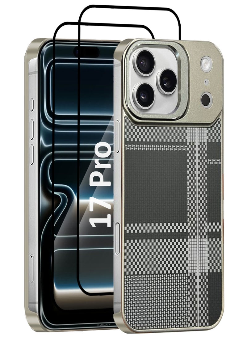 مارجون 3 Packs Magnetic MagSafe Case Cover for Apple iPhone 17 Pro - Ultra Slim Strong Protection Cover - Screen and Camera Guard - with Two 3D Screen Protectors - Multicolour-23 - Image 1